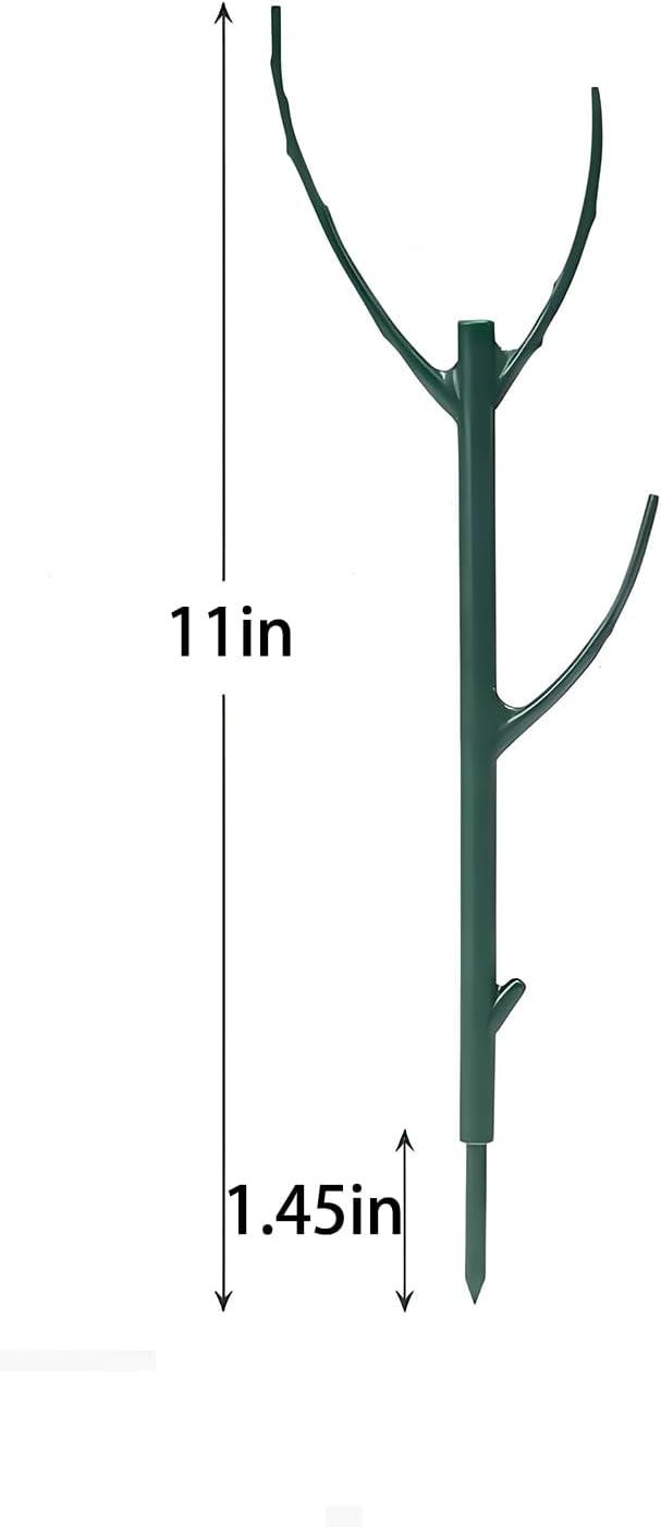 10 Pack Stackable Monstera Plant Support, Garden Stakes for Climing Plants Stem Support, Durable Plant Accessories for Indoor Outdoor Potted Plants, Flower Other Climbing Plants