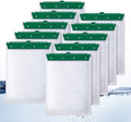 10 Count Medium Filter Cartridges Compatible with Whisper Bio Bag Filters, Large Aquarium Filter Cartridge for Whisper 10i/IQ10/PF10 and Repto Filter 90 GPH