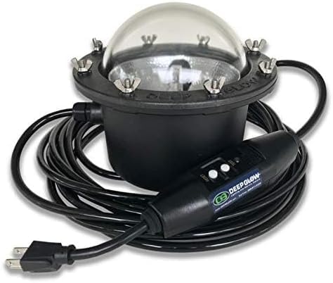 Green Underwater Dock Light - Brightest HID Submersible Light for Enhanced Fishing, Dock Illumination, Nighttime Safety, Easy Installation - Easy Installation