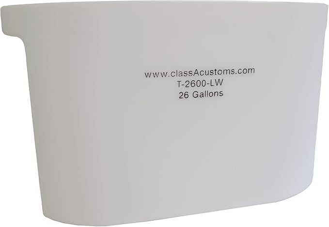 classAcustoms Marine T-2600-LW 26 Gallon Livewell/Baitwell for Live Fishing Bait, and Keeping Caught Fish Alive. Use on Fishing Boat, Pontoon Boat, Piers, and Fishing Docks, and for Shore Fishing.