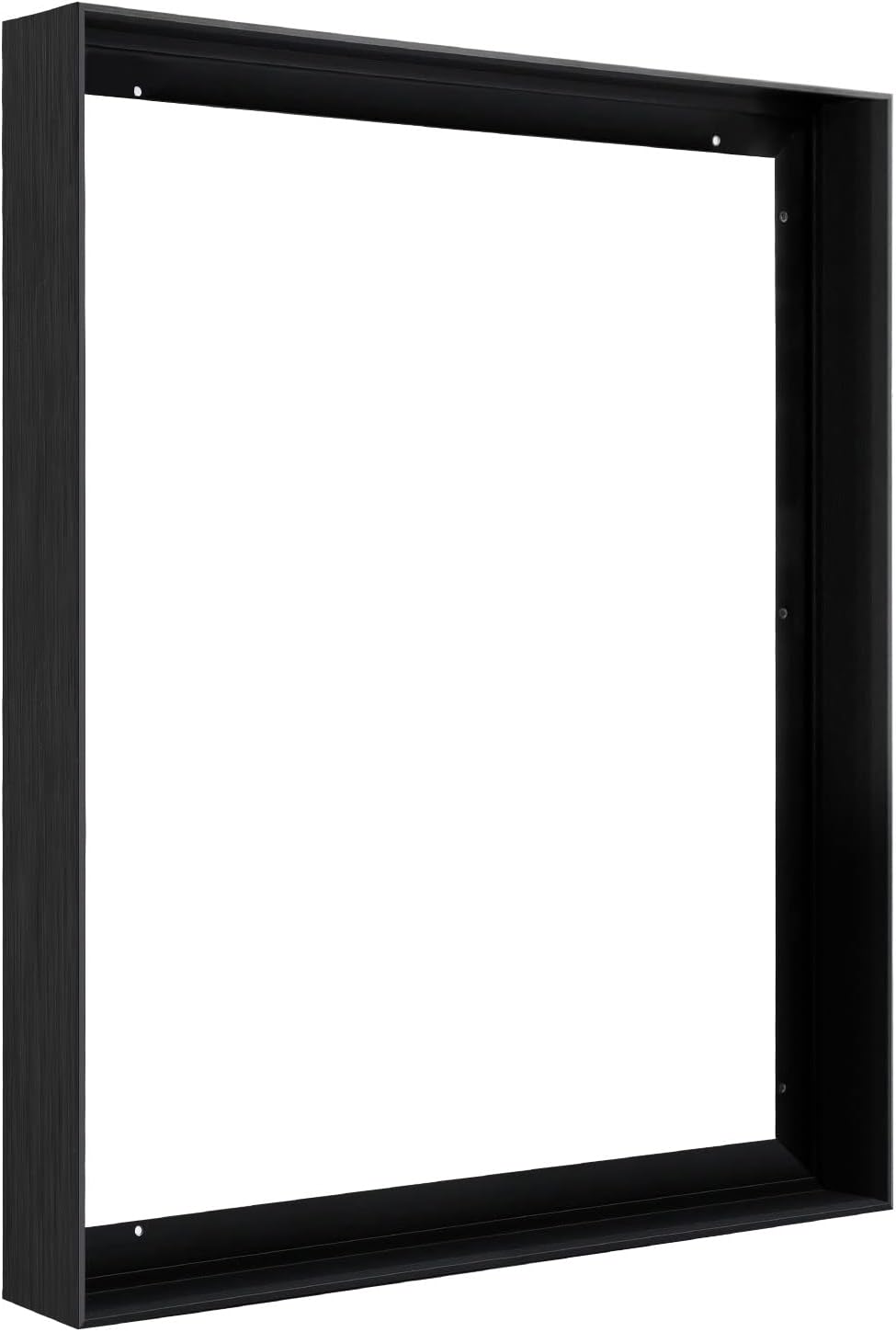 1.5" Deep Frame for 18x22 Canvas Paintings, DIY Metal Floating Frame for Artists Designers Landscape Portrait Artwork, Modern Home Office Wall Decor (Black)