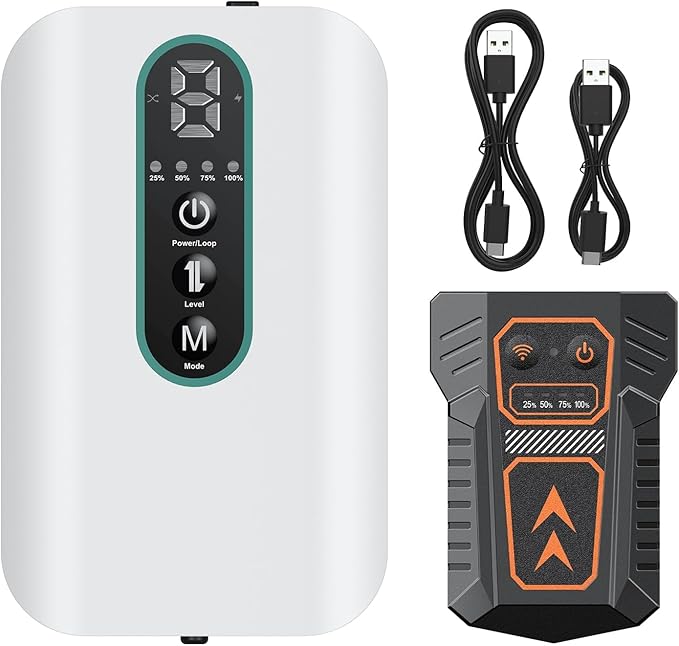 Pawfly USB Rechargeable Bait Aerator for Fishing, Portable Oxygen Pump for 5 to 100 Gallon Buckets, Livewells and Minnow Tanks