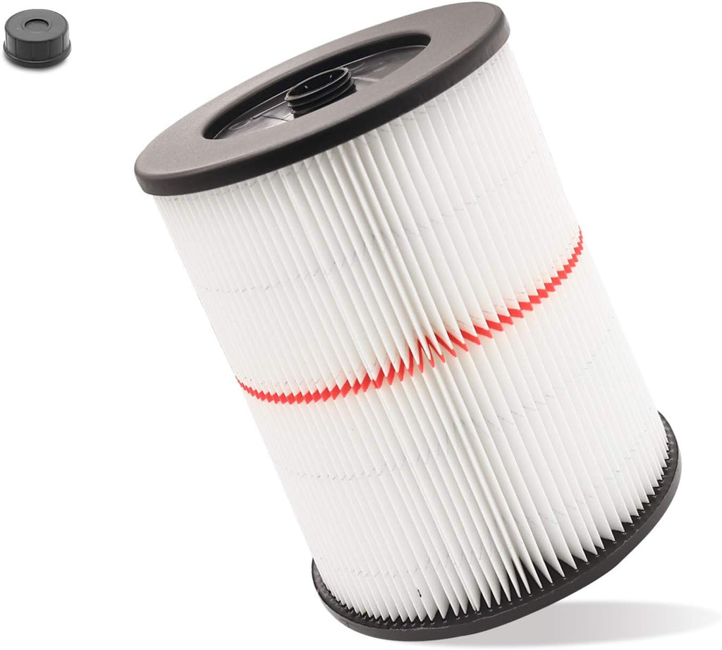 1 Pack 9-17816 Filter for Craftsman Shop Vac Filter Wet/Dry Cartridge Filter Replacement fit 5/6/8/12/16/32 Gallon & Larger Vacuum Cleaner