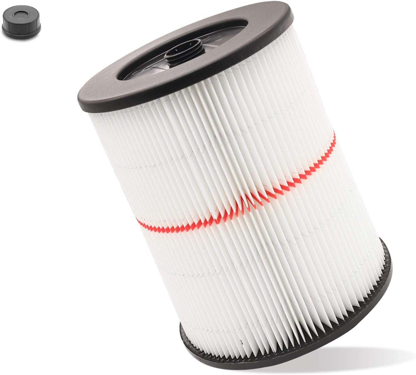 1 Pack 9-17816 Filter for Craftsman Shop Vac Filter Wet/Dry Cartridge Filter Replacement fit 5/6/8/12/16/32 Gallon & Larger Vacuum Cleaner