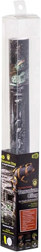 (05420 Temple Terrarium Cling, 40 Gallon,Multi-Colored