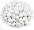 10 lbs White River Rocks for Plants, 2-3 Inch Decorative White Stones Pebbles for Indoor Plants, Vase, Terrarium, Landscaping, Garden and Yard