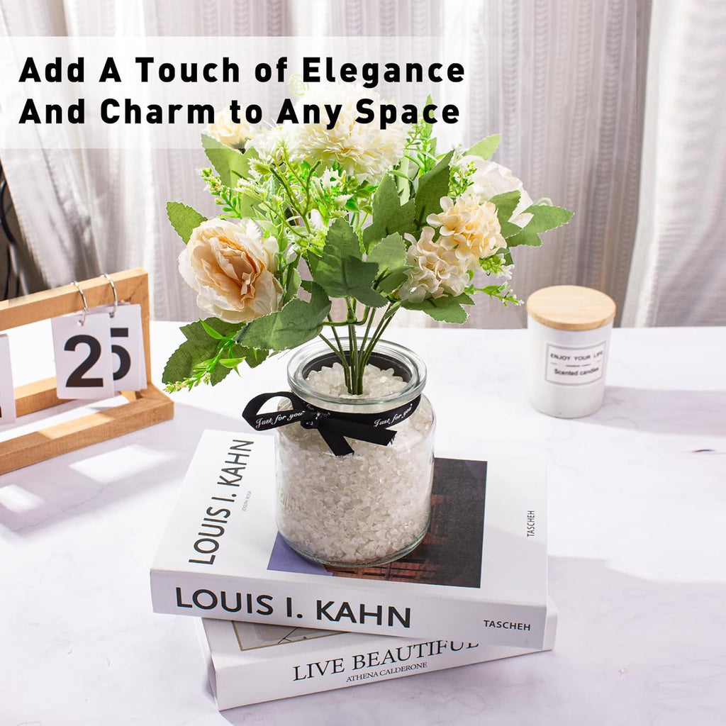 0.88 Lb Clear Quartz Crystal Chips Natural Tumbled Healing Crystal Chips Bulk Crushed Stones, Betta Fish Tank Gravel Rocks Clear Mini Pebbles for Aquarium, Vase Fillers, Succulent Plants Decor, 3-5 mm