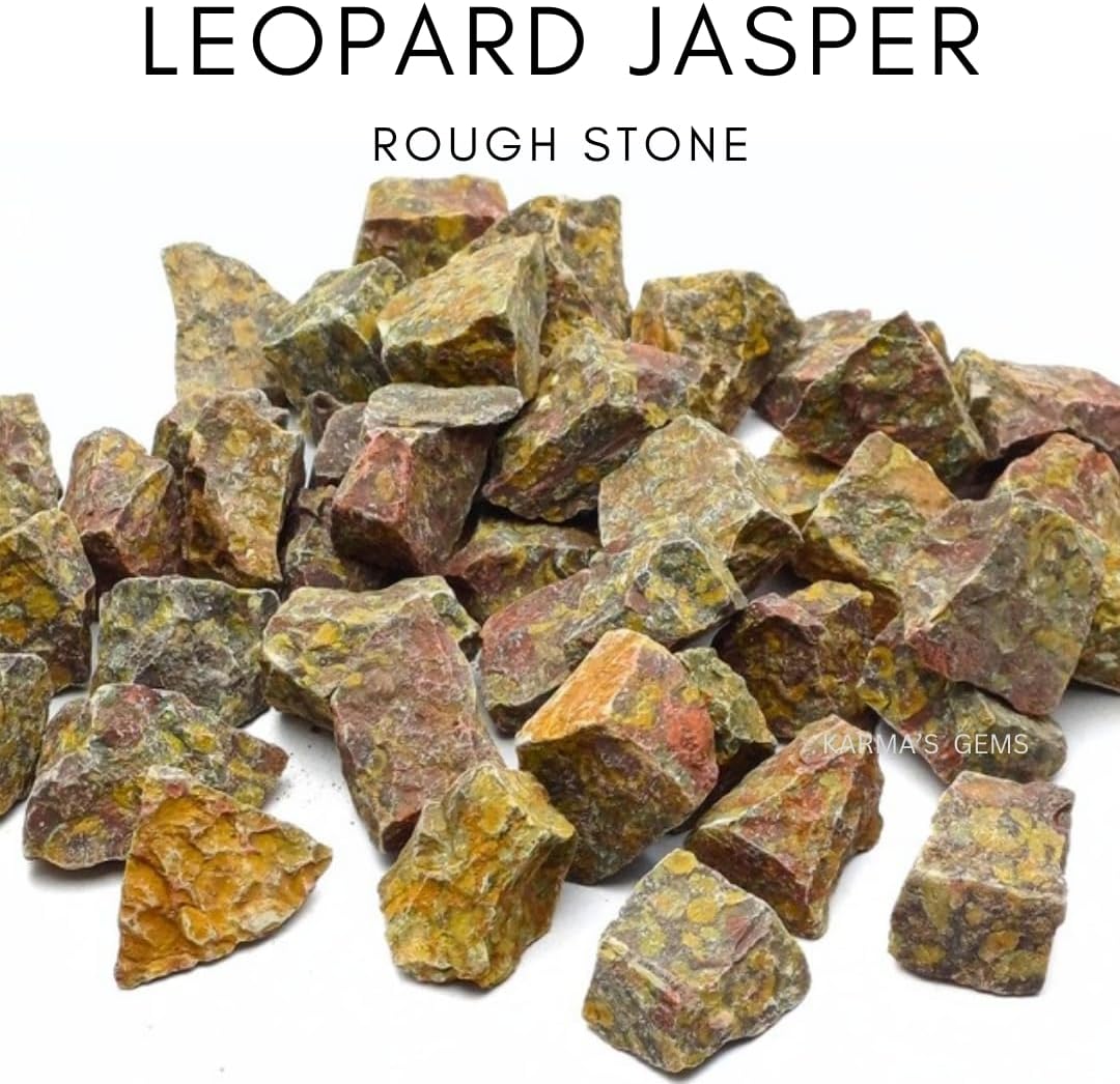 1 LB Fruit Jasper - Natural Raw Stones for Tumbling, Cabbing, Fountain Rocks, Decoration, Polishing, Wire Wrapping, Wicca & Reiki, Gemstone, 1 Inch+ Size, 2000+ Carat