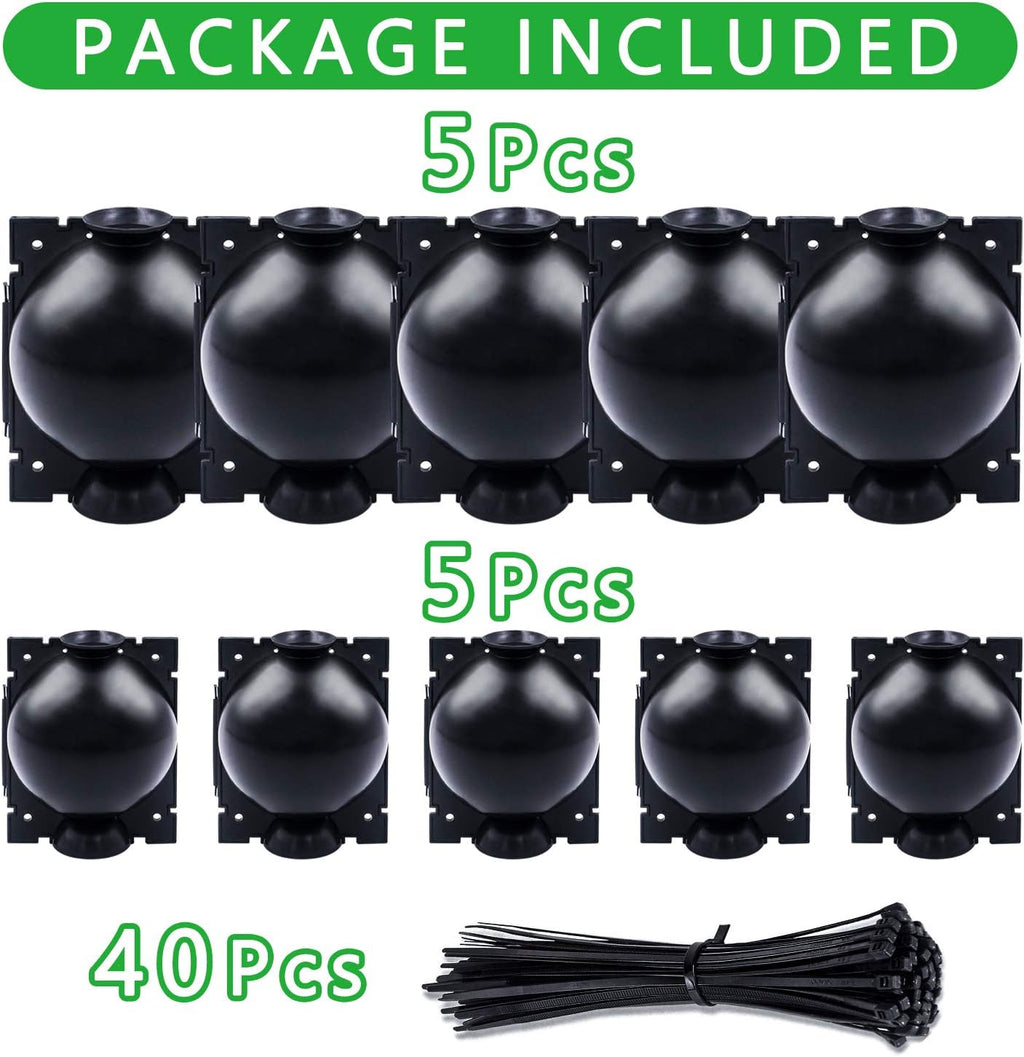 10 Pack Tree Root Growing Box, Rooting Ball Grafting Tools, Reusable High Pressure Tree Rooter Air Layering Propagation Kit Propagator Pot Rooting Device for Trees Flowers