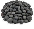 10 lbs Black River Rocks, 1-2 Inch Black Stones Pebbles for Plants, Landscaping, Garden, Aquarium, Backyard and Indoor Water Fountains