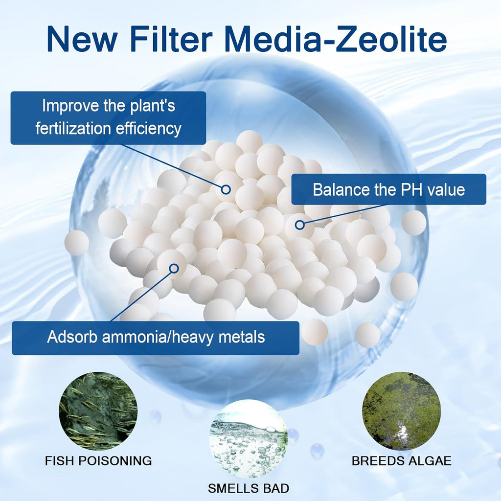 10 Packs Small Aquarium Filters Cartridges for Aqueon QuietFlow E Internal Power Filter Size 10 and 1/2.5/5 Gallon Mini-Bow Aquarium Filters