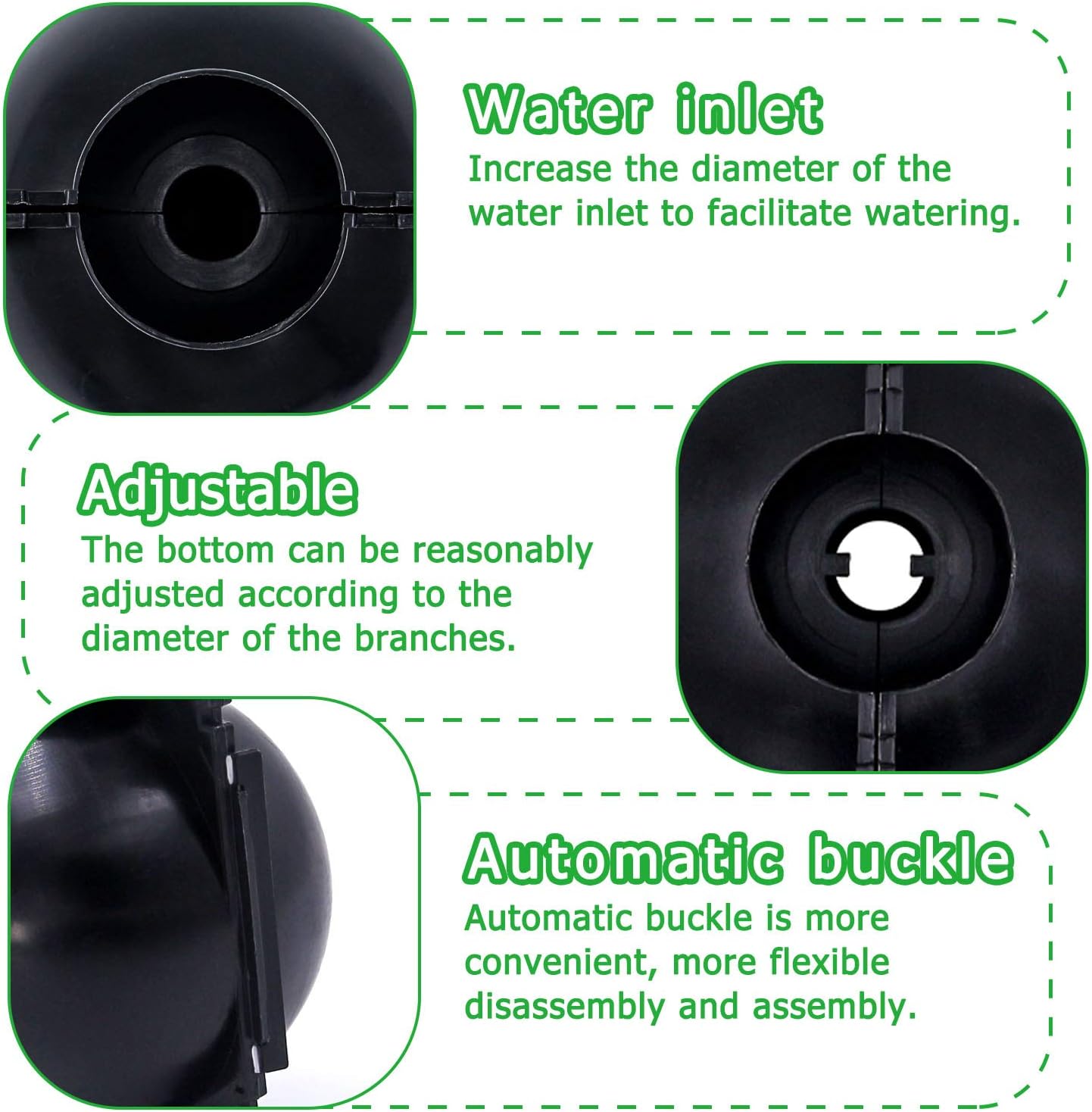10 Pack Tree Root Growing Box, Rooting Ball Grafting Tools, Reusable High Pressure Tree Rooter Air Layering Propagation Kit Propagator Pot Rooting Device for Trees Flowers