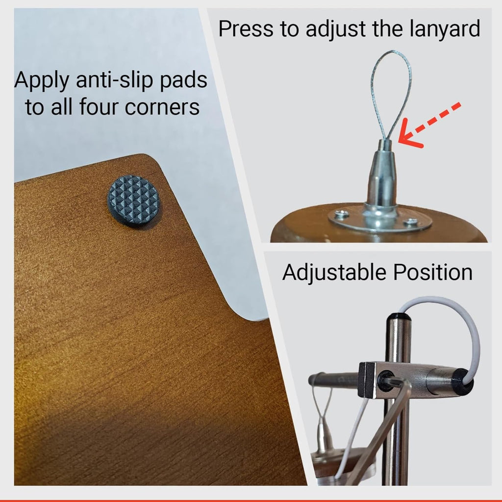 1.8 Gallon Small Fish Tank with LED Light & Wood Stand - 8 Inch Nano Aquarium Betta Tank Starter Kit - Includes Cleaning Tool, Cloth & Mat for Desktop, Office, Bedroom