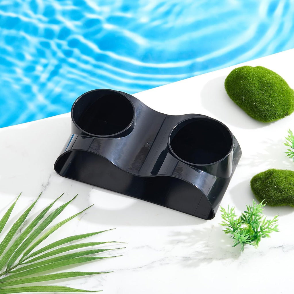 1 Pcs Aquarium Underground Tunnel Cave with Natural Curve Two Hole Fish Tank Hideout Decor Decoration for Loaches, Corydora Catfish, Bettas, Pleco and Shrimps