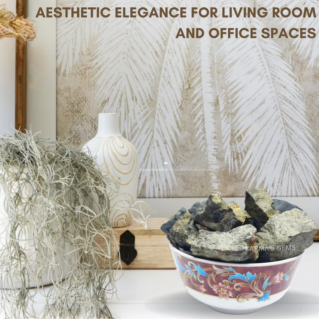 1 LB Indian Pyrite - Natural Raw Stones for Tumbling, Cabbing, Fountain Rocks, Decoration, Polishing, Wire Wrapping, Wicca & Reiki, Gemstone, 1 Inch+ Size, 2000+ Carat