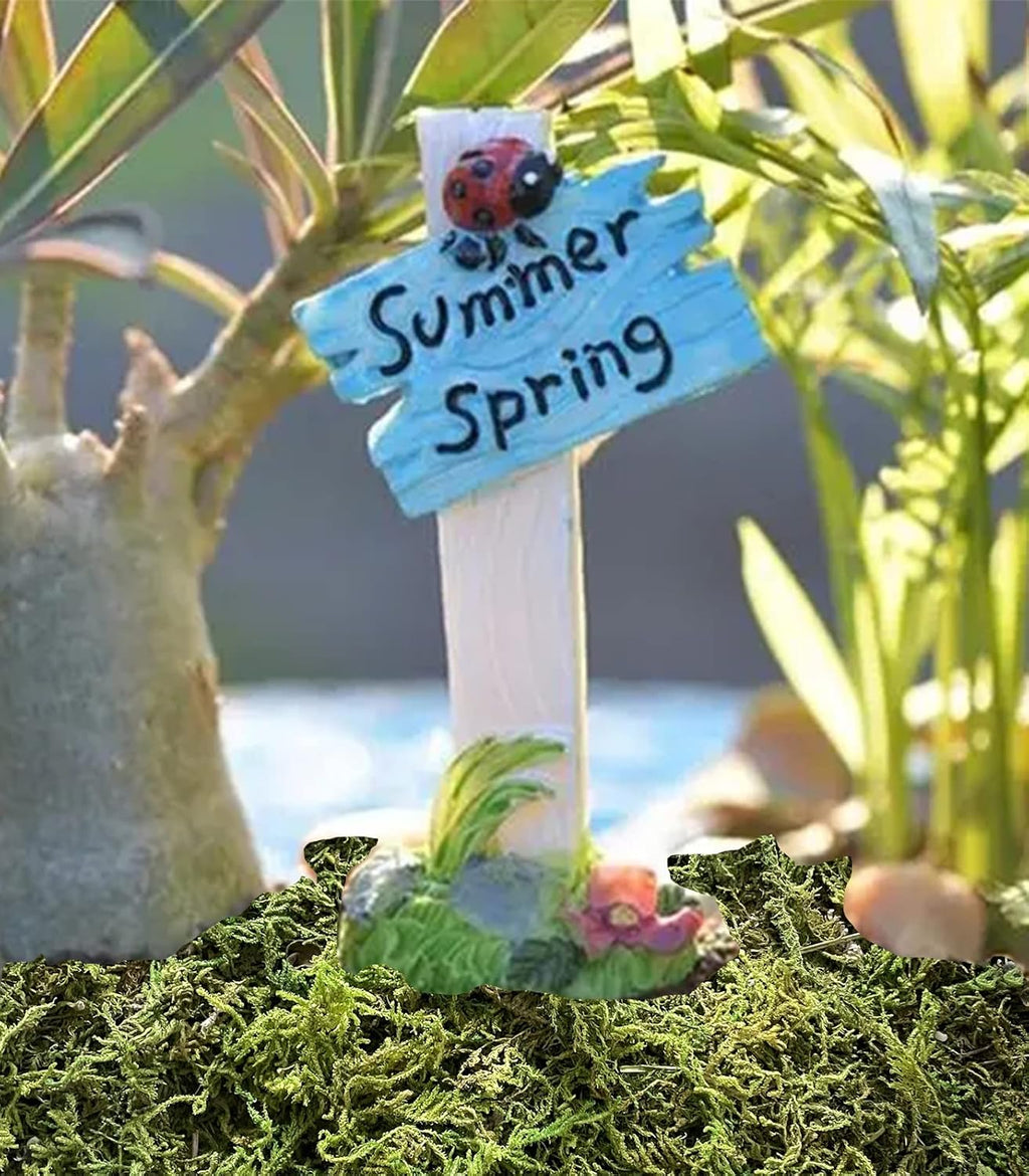 10 OZ Artificial Moss for Potted Plants and Fake Plants - Faux Moss for Planters and Home Decor, Green