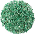 1.1lb Natural Crushed Green Aventurine Quartz Crystal Tumbled Chips-Green Aventurine Healing Crystals Chips Bulk, Crushed Crystal Gemstones for Crafts, Beautiful Package for Gift