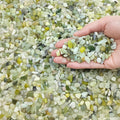 10 lbs Pebbles for Landscaping,1/4 Inch Polished Green Pea Gravel Small Rocks for Plants, Succulents, Cactus, Vases, Terrarium and Outdoor Gardening