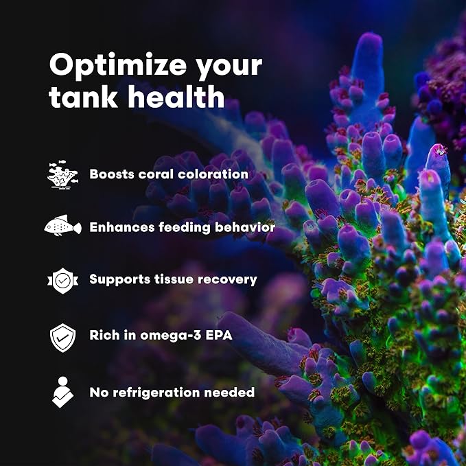 Brightwell Aquatics PhytōGreen-M Marine Phytoplankton for Reef Aquariums – Supports Corals, Sponges, Clams, Tube Worms & Filter Feeders – Amino Acids, EPA, 500 ml