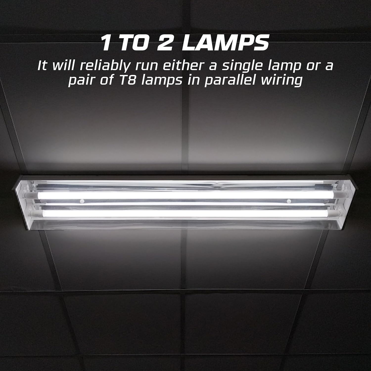 10 Pack - Replacement for ICN-2P32-SC 1 & 2 Lamp T8 Fluorescent Electronic Ballast - 120-277 Volt - Instant Start - UL Approved