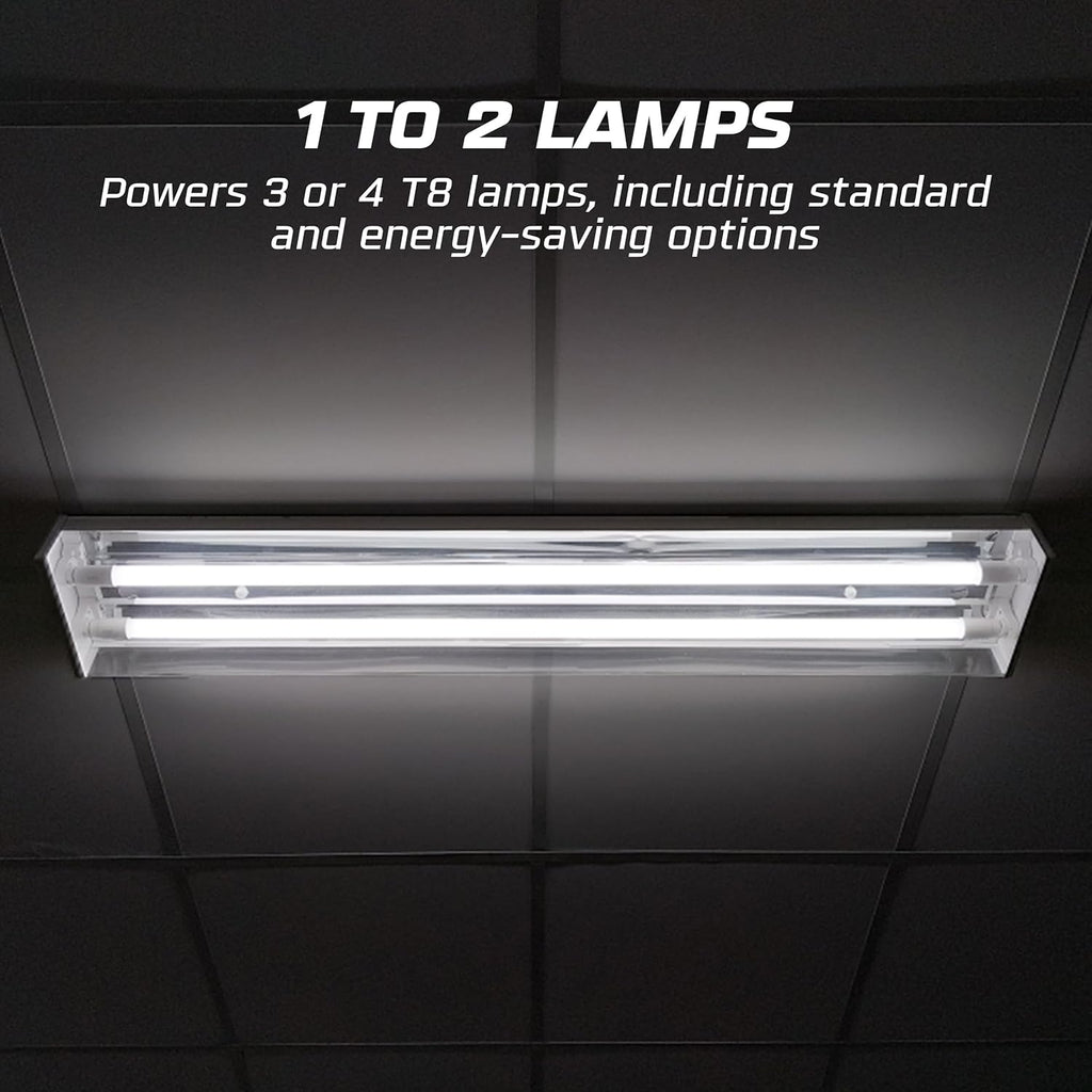 10 Pack - Replacement for ICN-3P32-SC 1, 2 & 3 Lamp T8 Fluorescent Electronic Ballast - 120-277 Volt - Instant Start - UL Approved