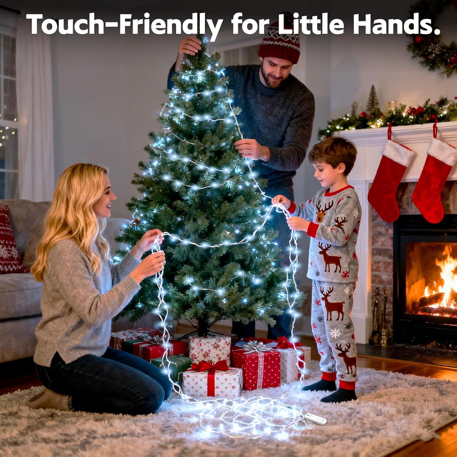 10 Pack Fairy Lights Battery Operated with Timer, 10 Ft 30 LED String Lights Indoor Outdoor, 8 Modes Waterproof Twinkle Lights for Bedroom DIY Crafts Home Party Wedding Christmas Decor, Cool White