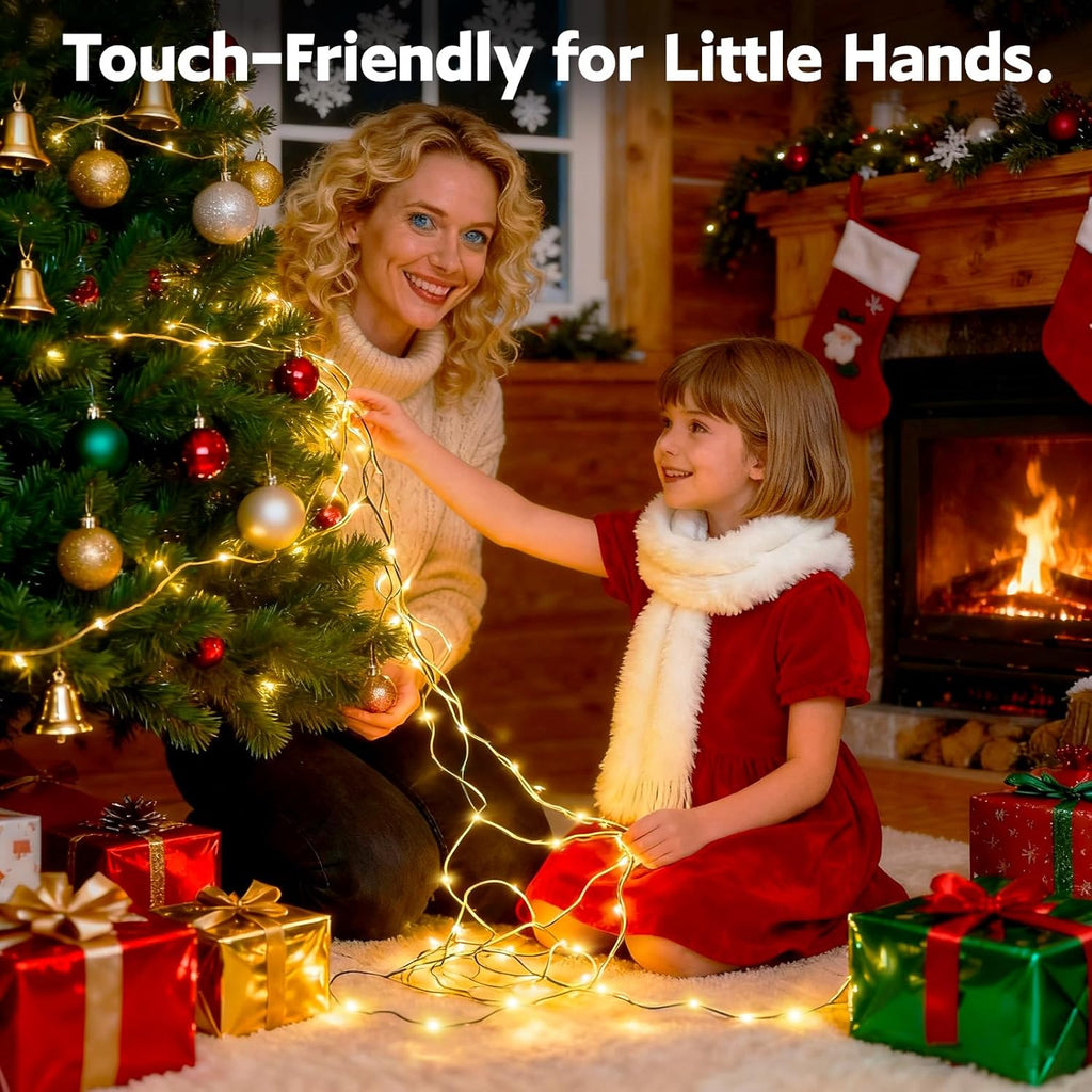 10 Pack Fairy Lights Battery Operated with Timer, 10 Ft 30 LED String Lights Indoor Outdoor, 8 Modes Waterproof Twinkle Lights for Bedroom DIY Crafts Home Party Wedding Christmas Decor, Warm White