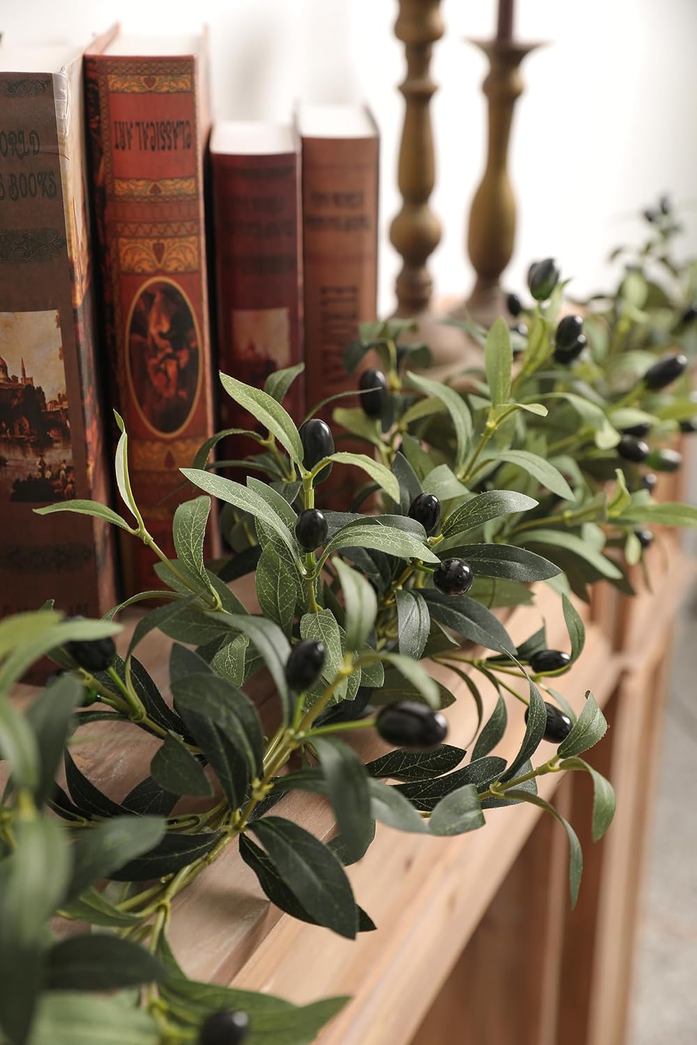 10 Pcs 11.8" Artificial Olive Leaves Stems, Realistic Faux Plants Olive Tree Branches for Vase Decor, Wedding Centerpieces, Farmhouse Home Party Decor