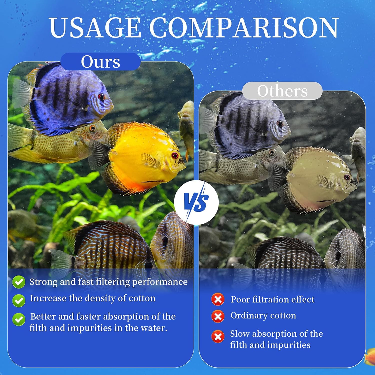 10 Pack Small Replacement Filters Cartridges with Aqueon QuietFlow,Replacement Filter Cartridges with Aqueon QuietFlow with More Activated Carbon,for Minibow Aquarium Filters Size 1/2.5/5 Gallon