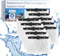 10 Packs Small Aquarium Filters Cartridges for Aqueon QuietFlow E Internal Power Filter Size 10 and 1/2.5/5 Gallon Mini-Bow Aquarium Filters