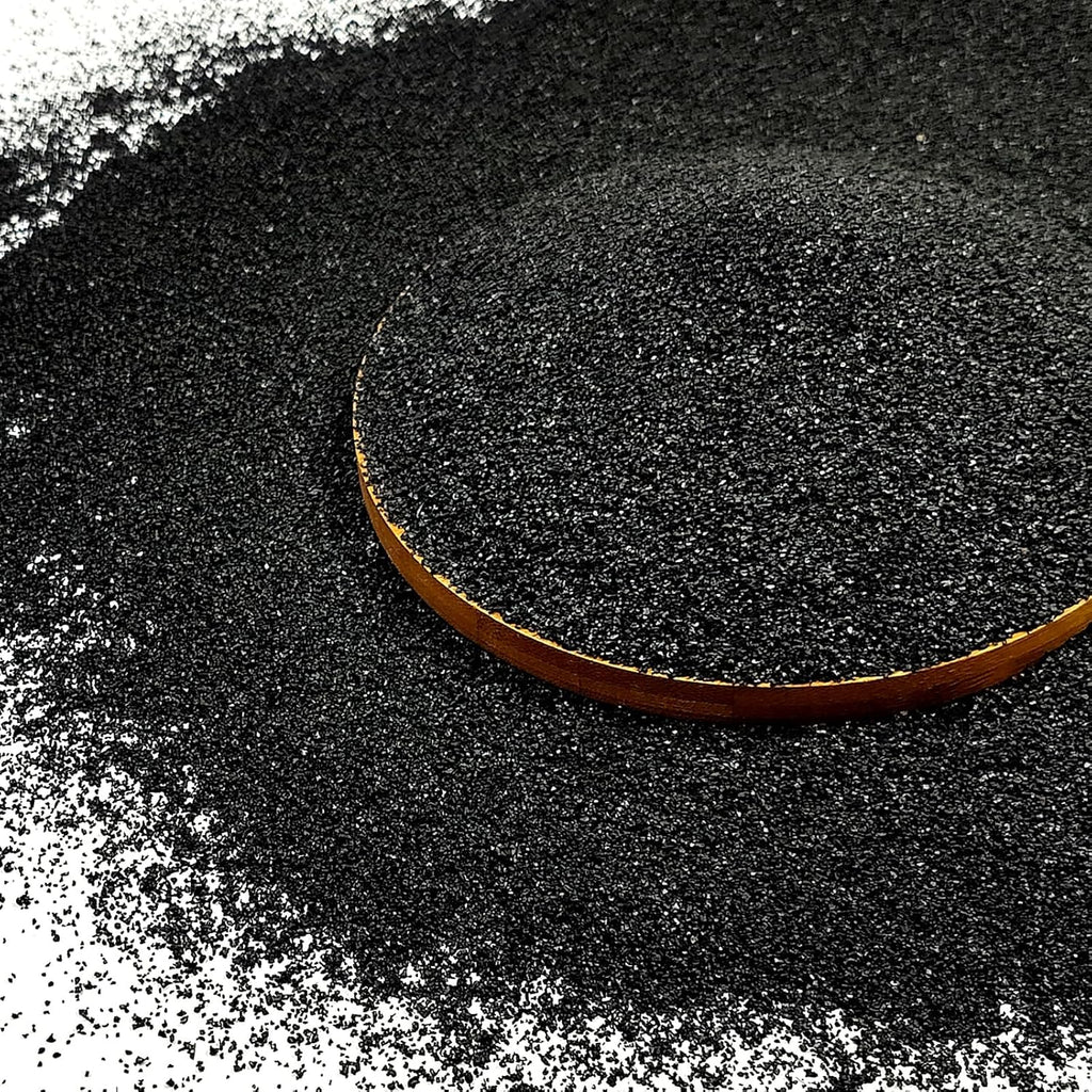 10 lbs Black Aquarium Silica Sand. Decorative Aquarium Gravel Substrate for Fish Tank, Plants Potted, Fire Pits, Candle, Vase Filler and Crafts