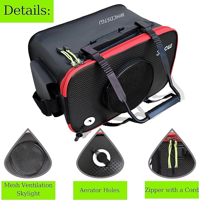 Fishing Bucket, Multifunctional Foldable Portable Fishing Bucket, EVA Fish Bucket are Suitable for Storing Live Fish and Fresh Fish Bait. (size3gallon)