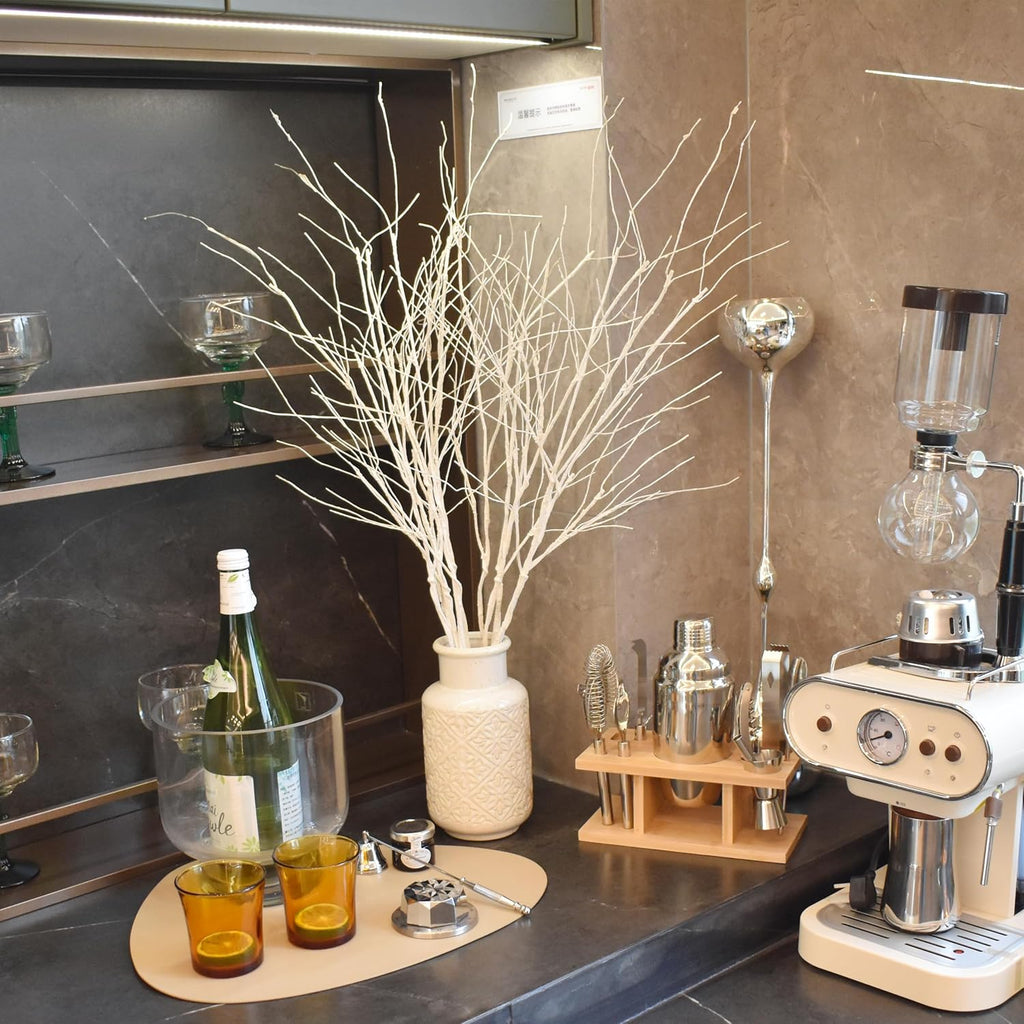 10 PCS Artificial Branches Curly Willow Branches Olive Branches for Vases,30.7 Inches Faux Branches Decorative Branches Sticks for Flower Arrangements,Decorative Plants for Wooden Vase Decor