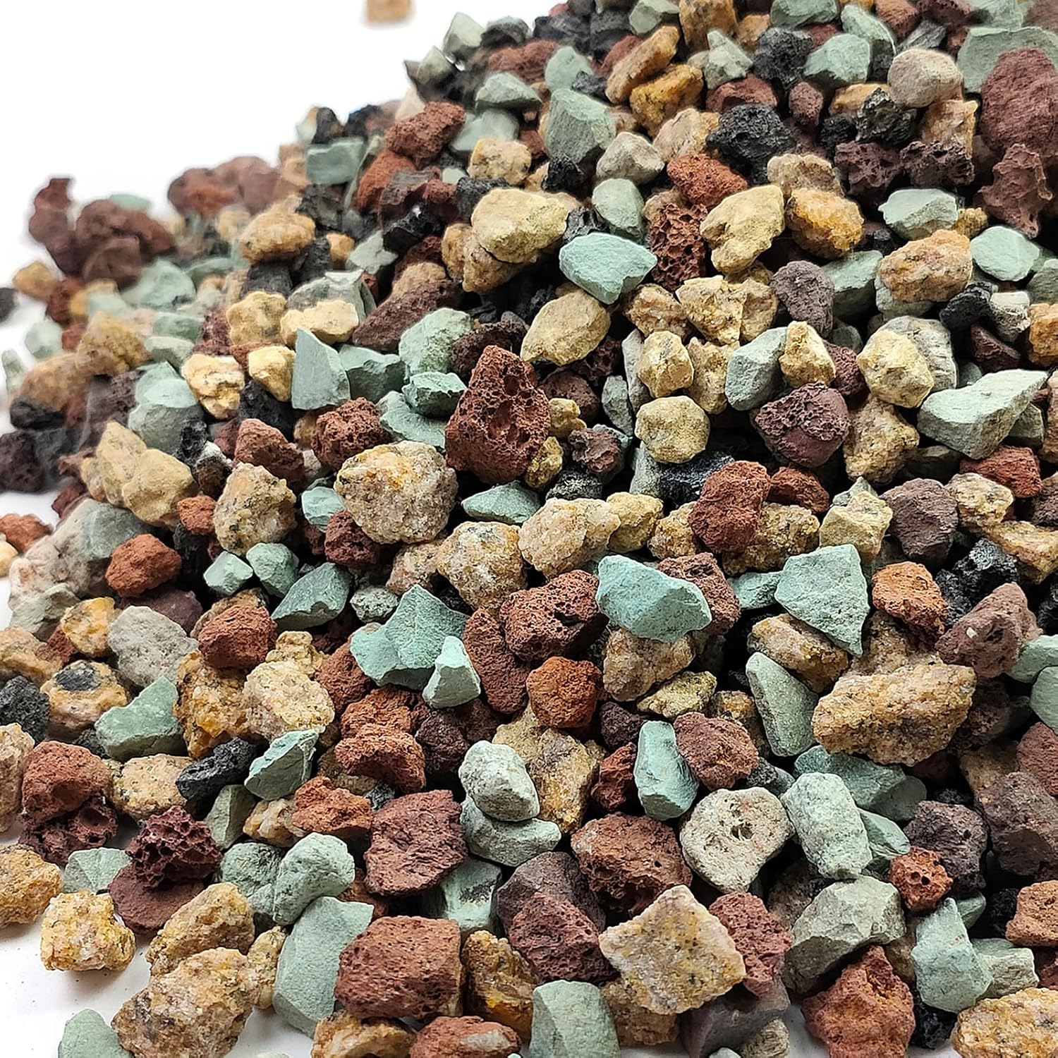10 lbs Succulent Cactus Soil Potting Mix,5-8 mm Pebbles Mix Horticultural Lava Rock